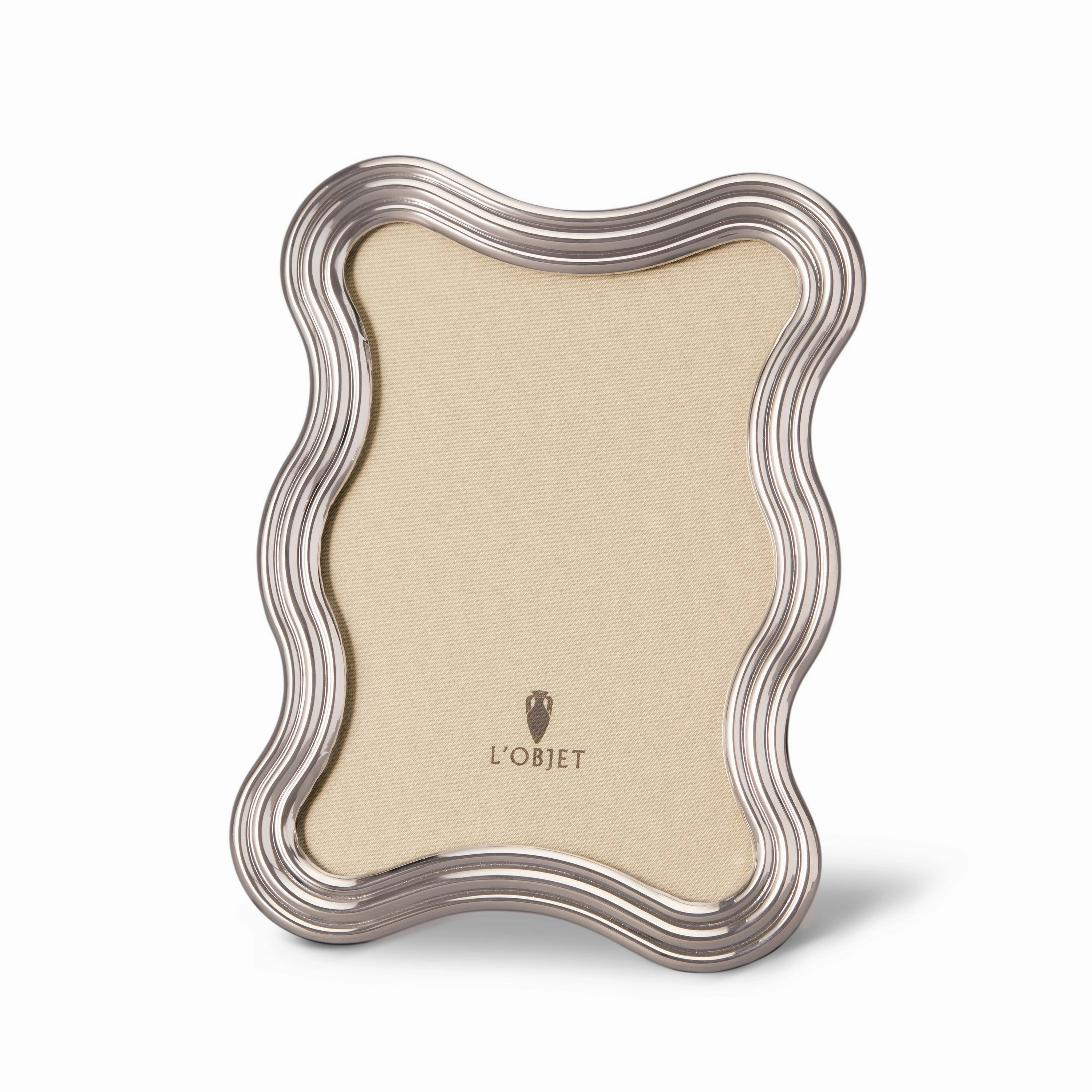 Ripple Frame - Platinum - 5x7decorative photo frame ,personalized photo frame 