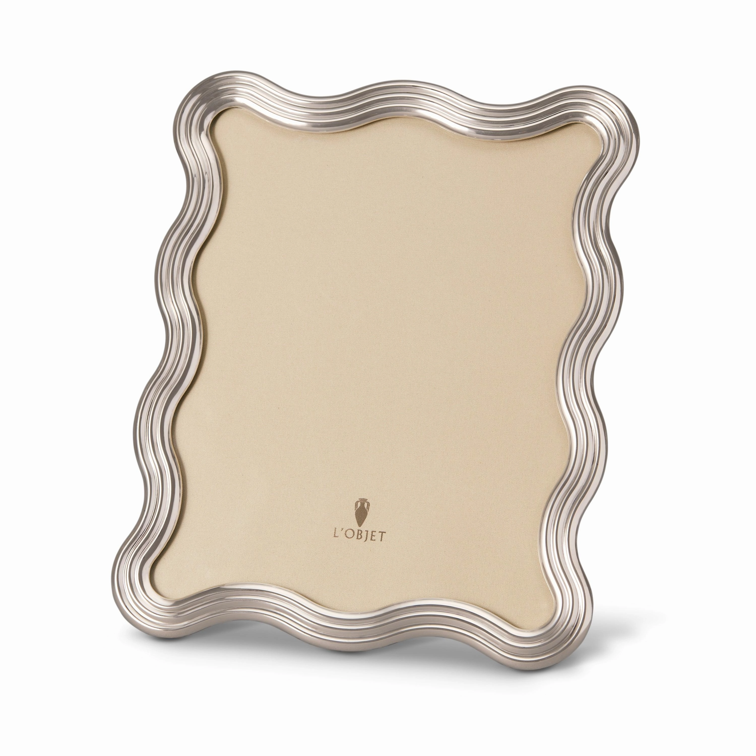 Ripple Frame - Platinum - 8x10decorative photo frame ,personalized photo frame 