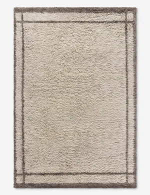 Rizal Moroccan Style Hand-Tufted Wool Rugmodern color block patchwork rug
