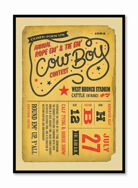Rodeo Memories, Posterpop culture themed posters