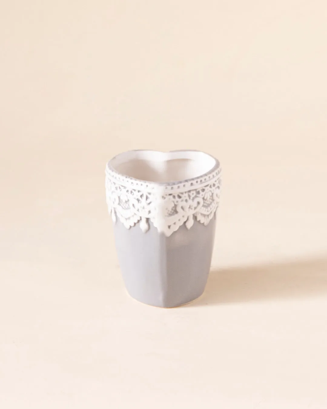 Romantic Lace Heart 4-Piece Bath Set