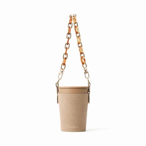 Roost Tumbler Set Suede  Brownglass cups ,personalized mugs 