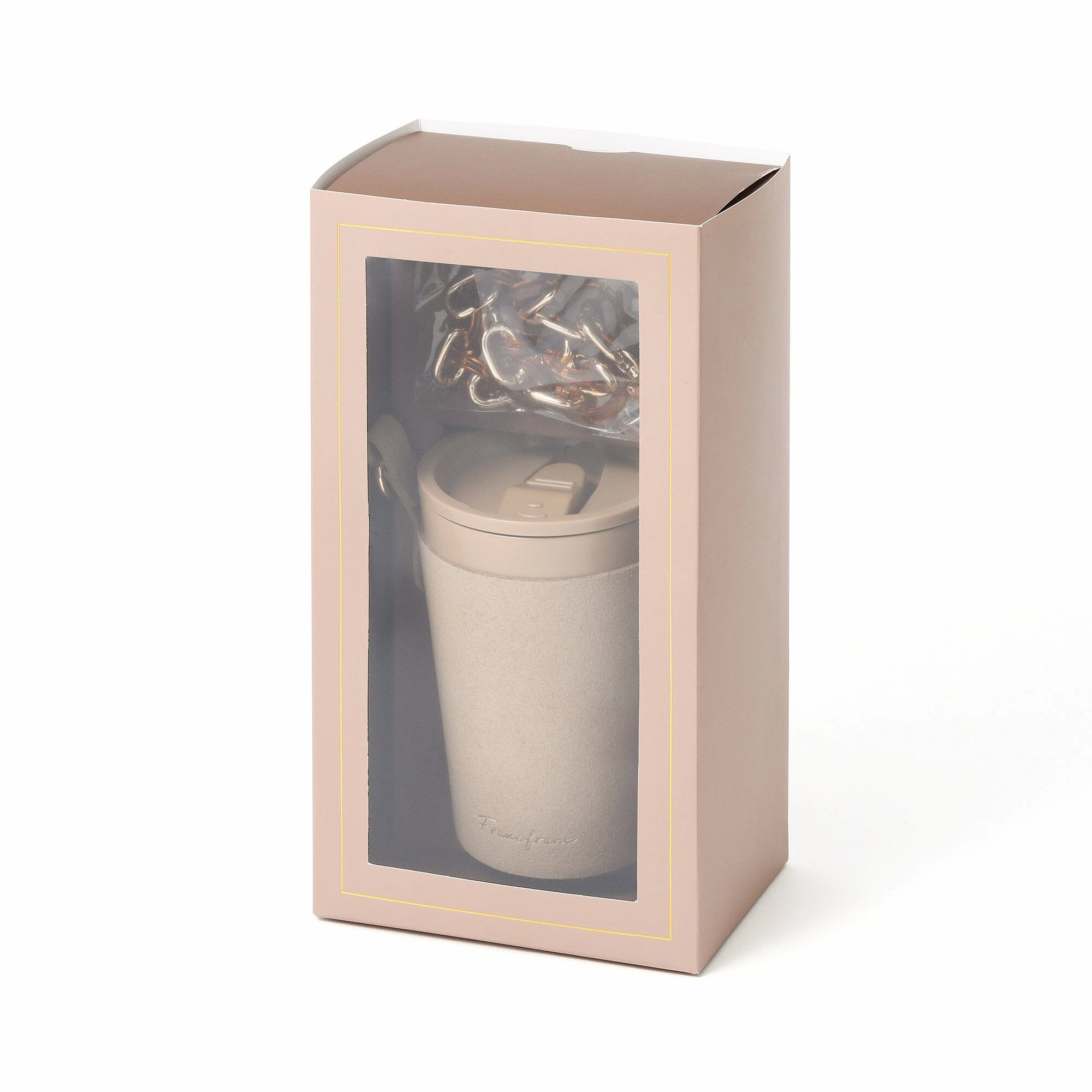 Roost Tumbler Set Suede  Brown