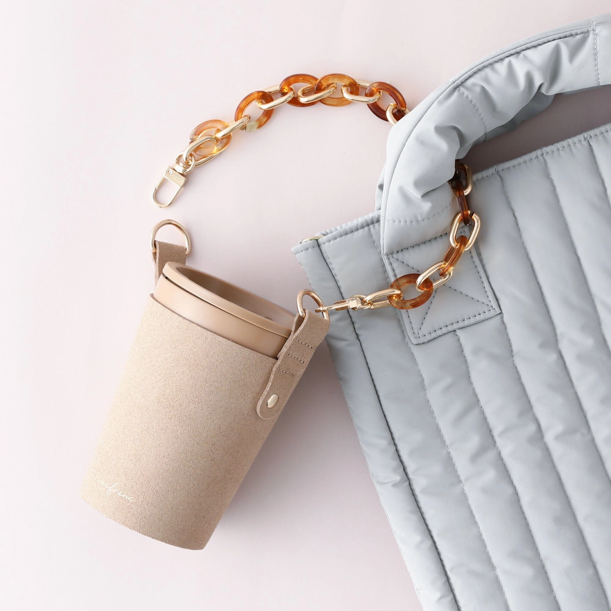 Roost Tumbler Set Suede  Brown