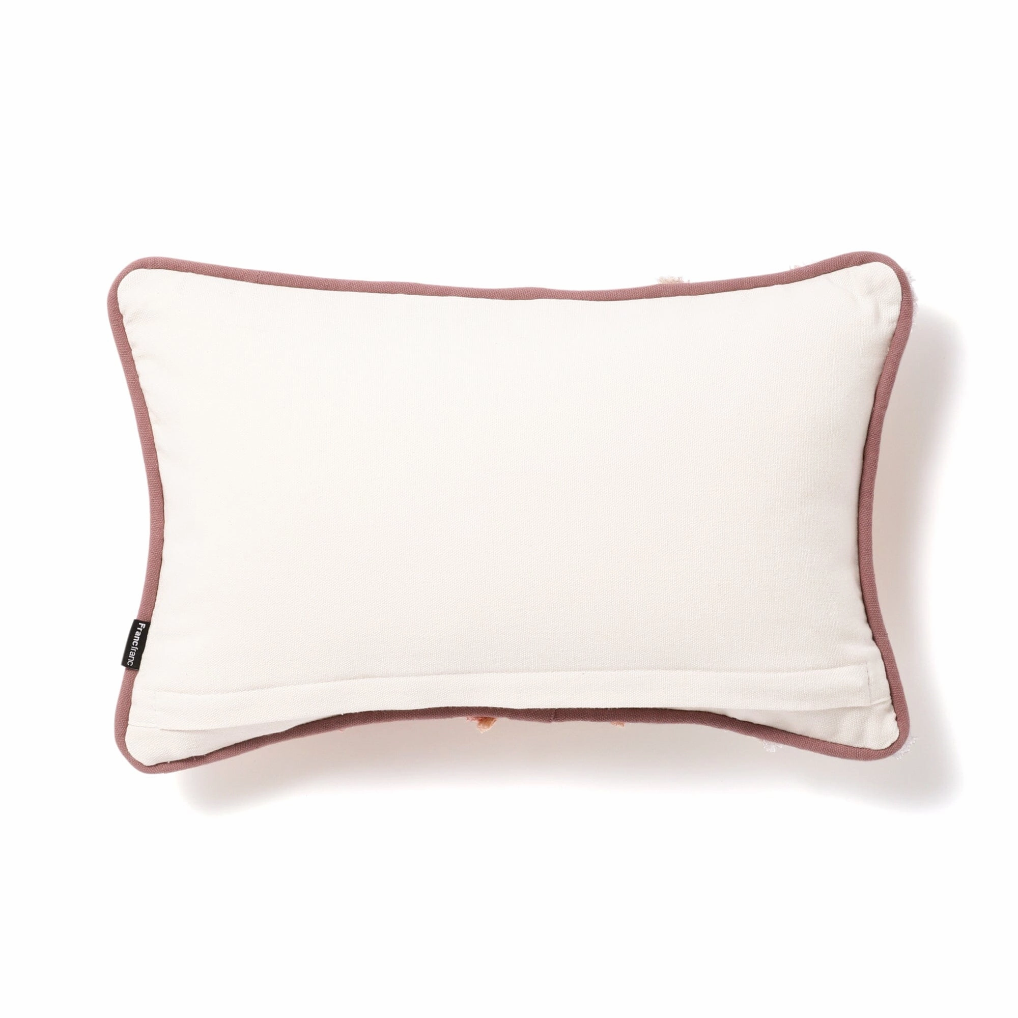 Rope Emb Cushion Cover 400 X 250 Pink