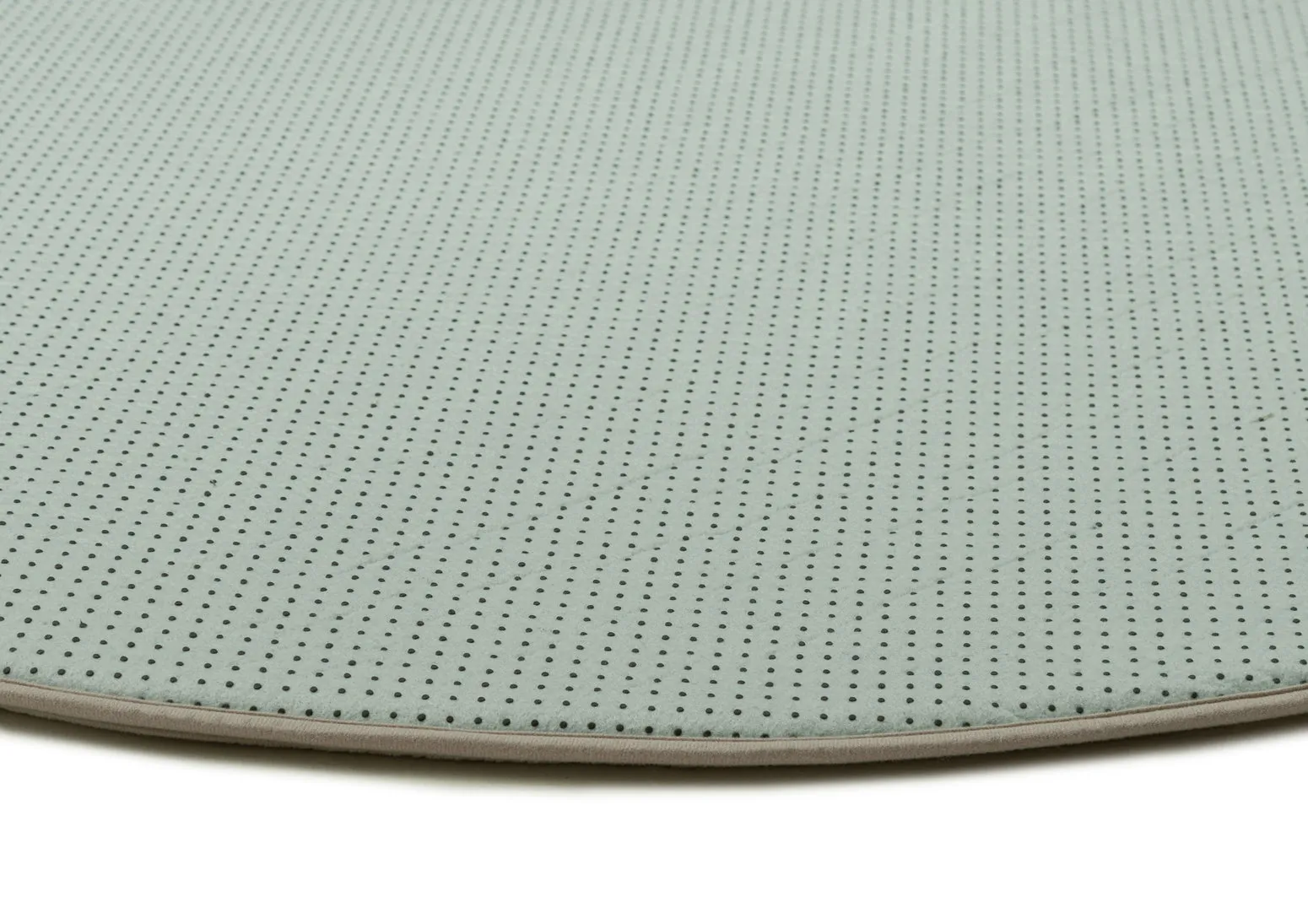 Rory Grey Green Flowers Rollie Pollie Round Playmat