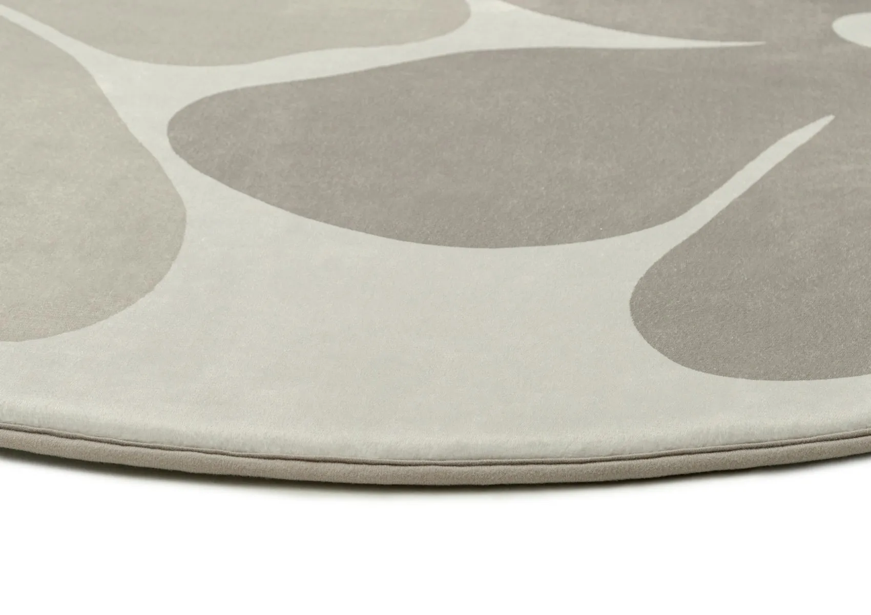 Rory Grey Green Flowers Rollie Pollie Round Playmat