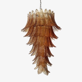 Rosalind Murano Amber Chandelierrustic chandelier,bedroom chandelier 
