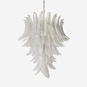 Rosalind Murano Clear Glass Chandelierrustic chandelier,bedroom chandelier 