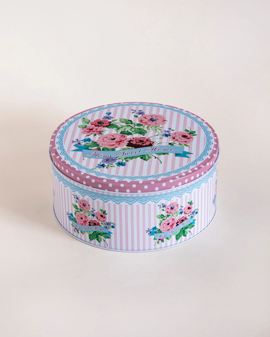 Rose Whimsy Round Storage Canister - Set Of 3
