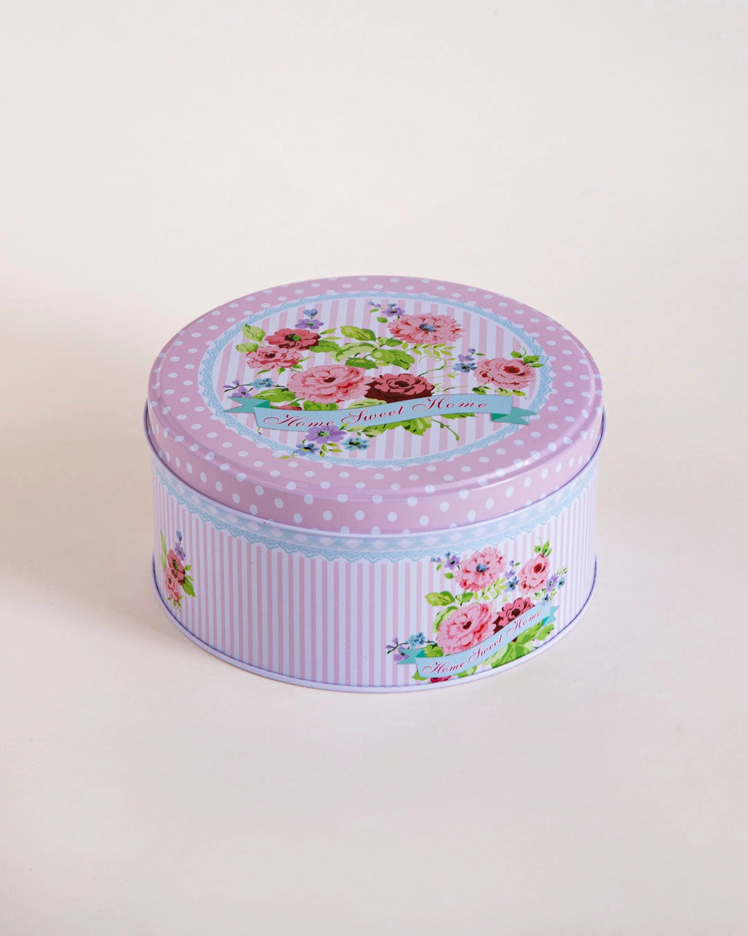 Rose Whimsy Round Storage Canister - Set Of 3