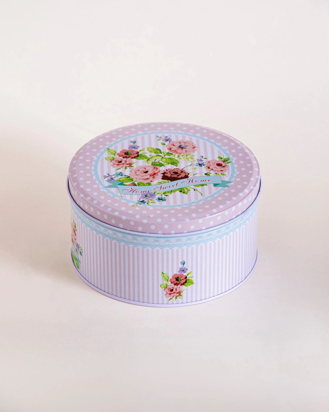 Rose Whimsy Round Storage Canister - Set Of 3