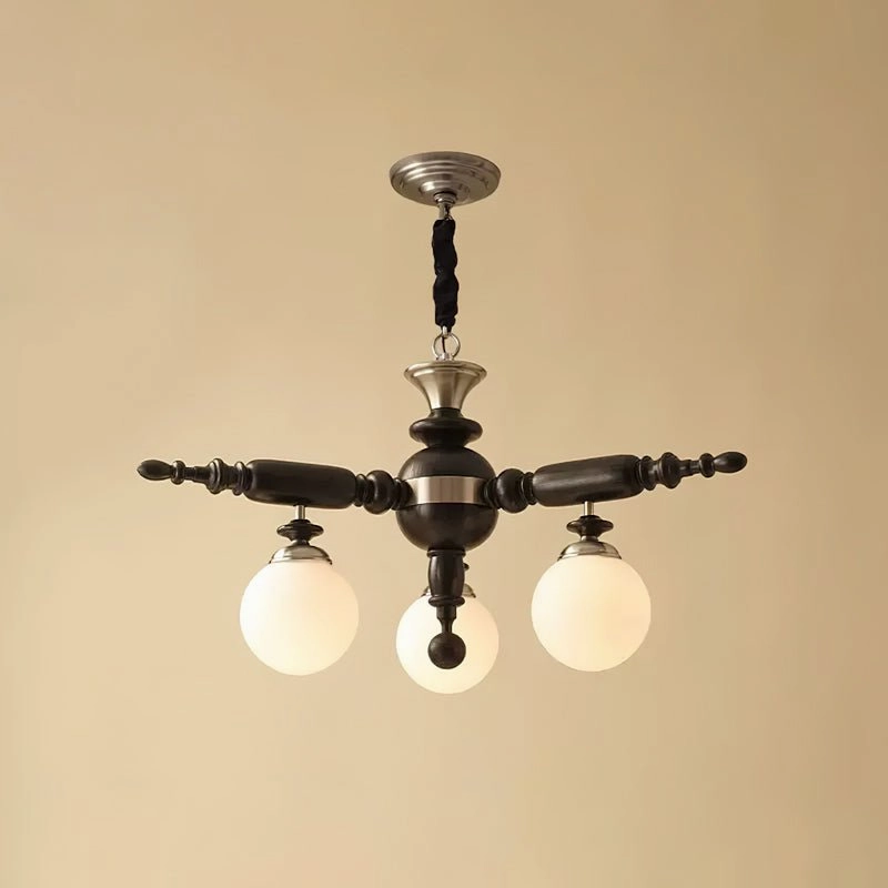 Rotating Stick Chandelier
