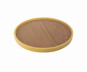 Round Lacquer Trim Traynordic style desktop ornaments
