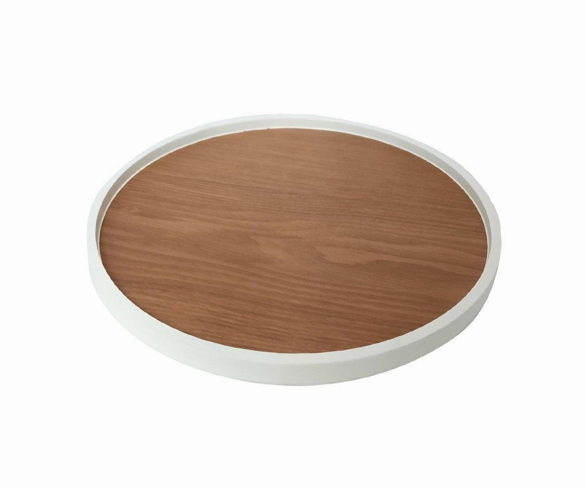 Round Lacquer Trim Tray