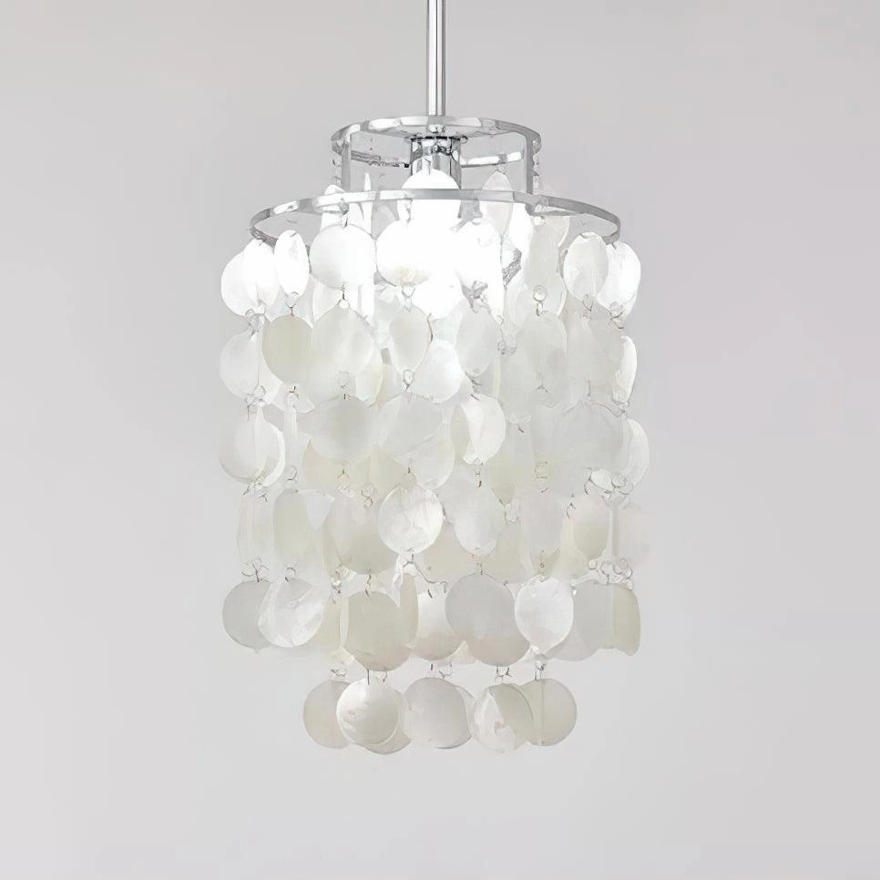 Round Shell Chandelier B