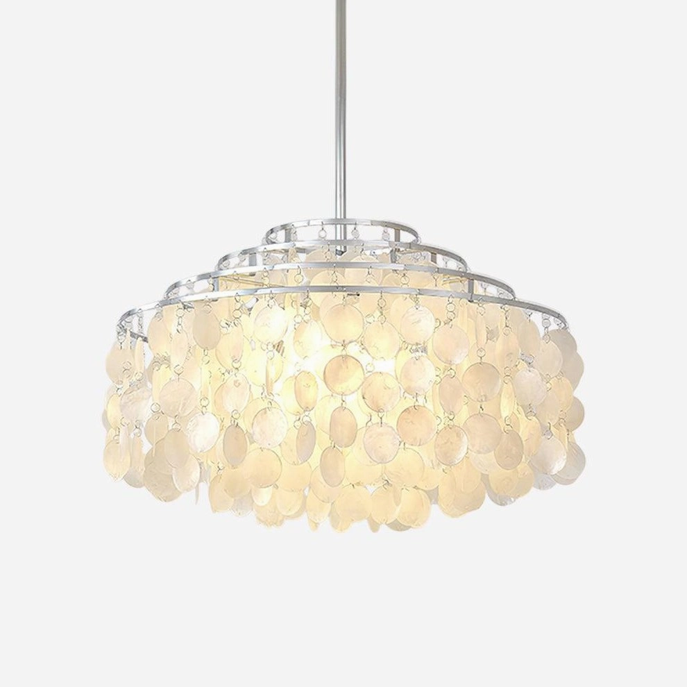 Round Shell Chandelier Brustic chandelier,bedroom chandelier 