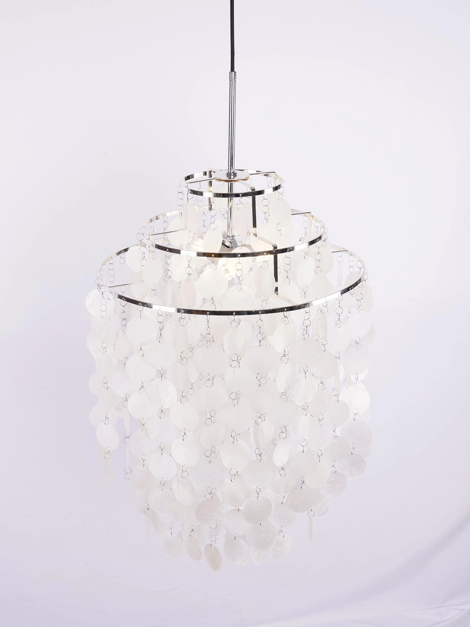 Round Shell Chandelier