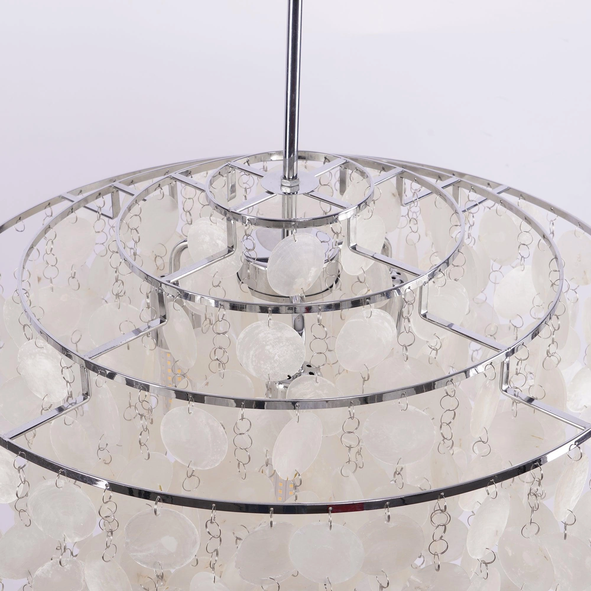 Round Shell Chandelier