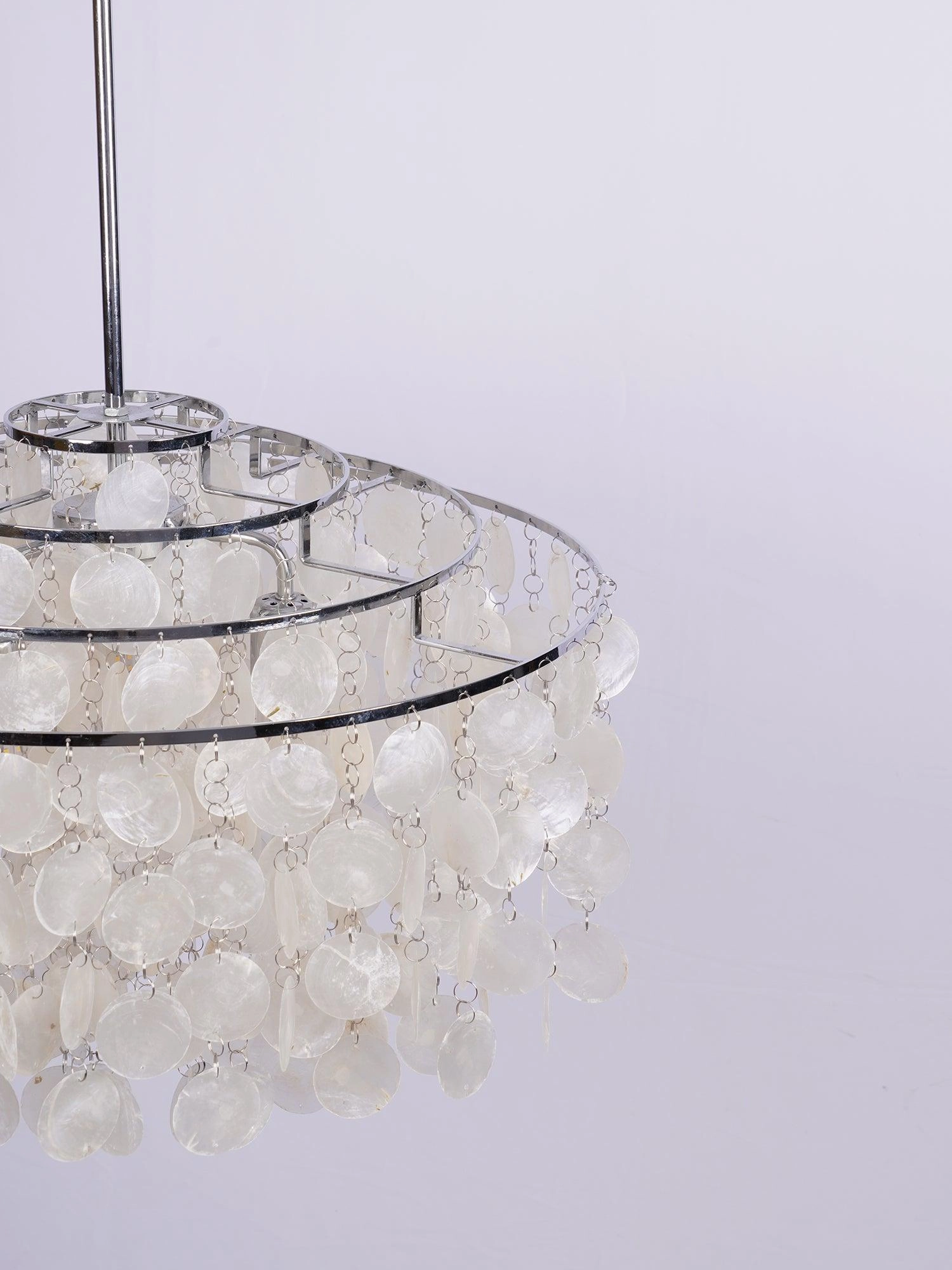 Round Shell Chandelier