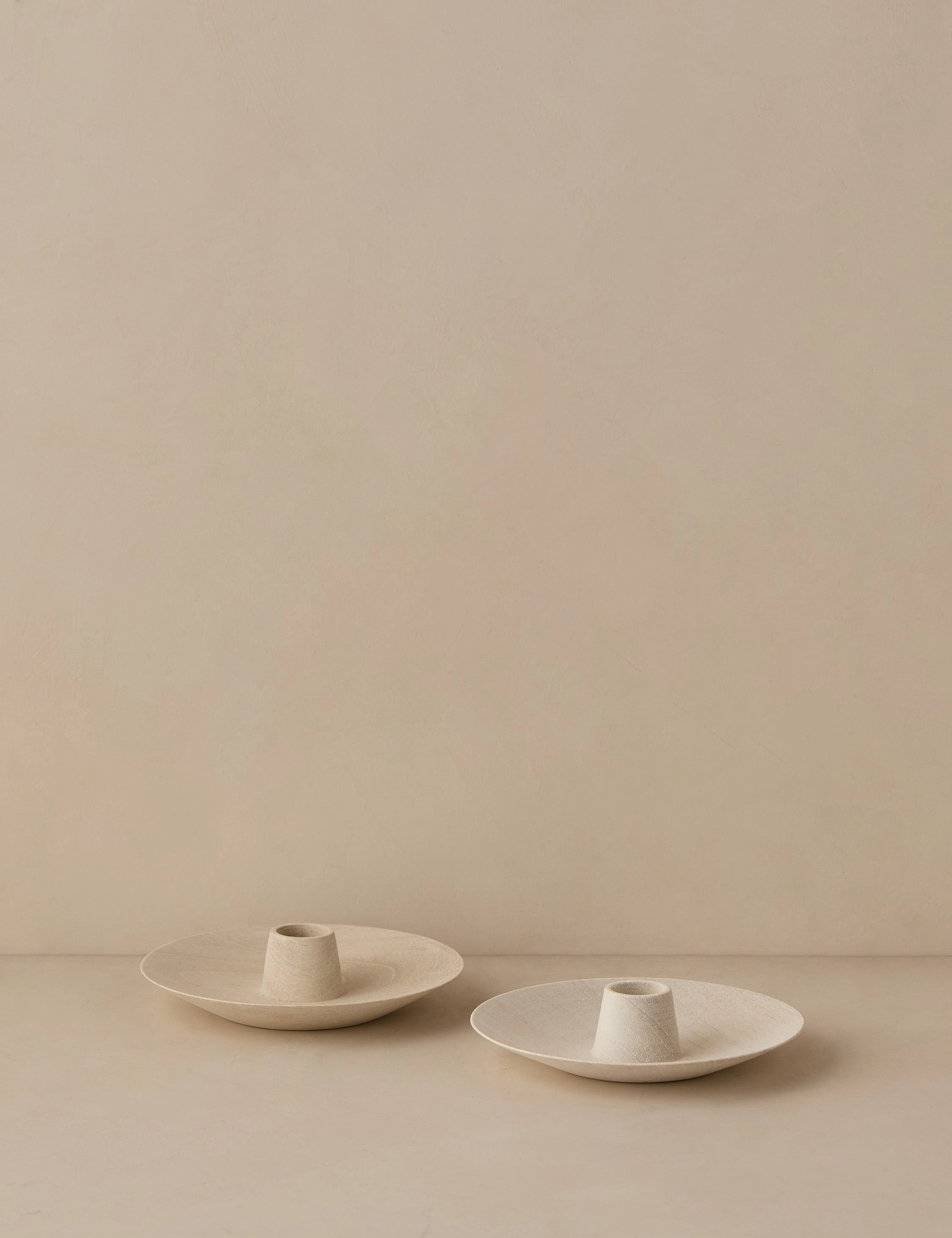 Round Taper Holders (Set of 2) by Itza Woodhome decor ,wall decor 