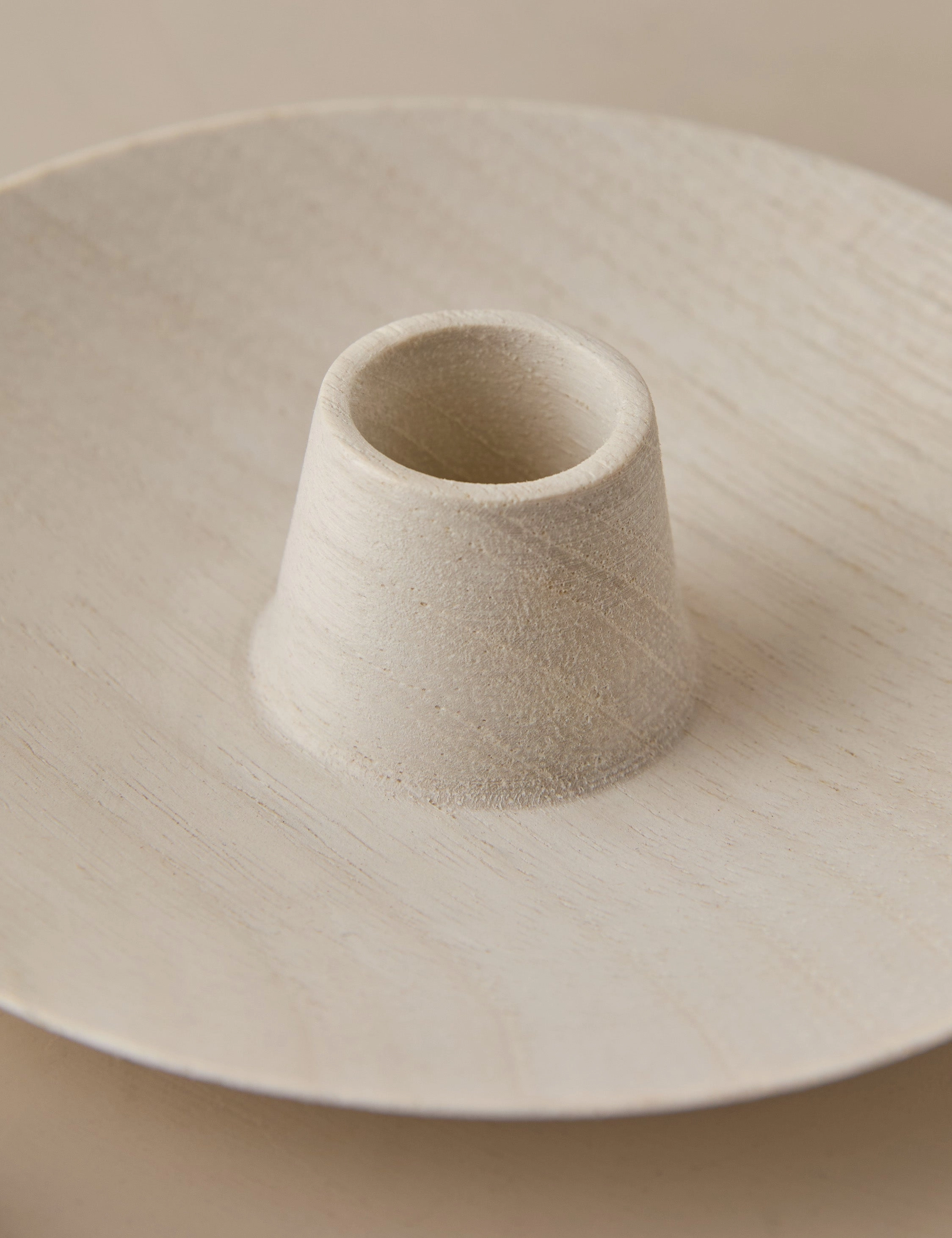 Round Taper Holders (Set of 2) by Itza Wood
