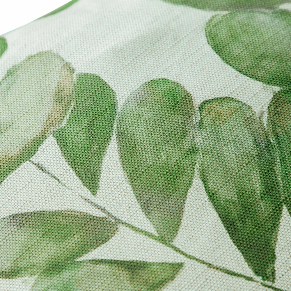 Rowan Printed Feather Cushion Apple