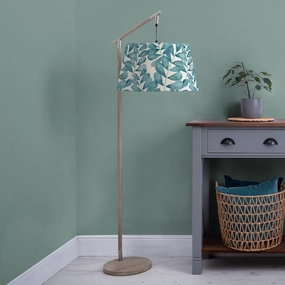 Rowan Quintus Taper & Quintus Complete Floor Lamp Grey/Aquahome decor ,wall decor 