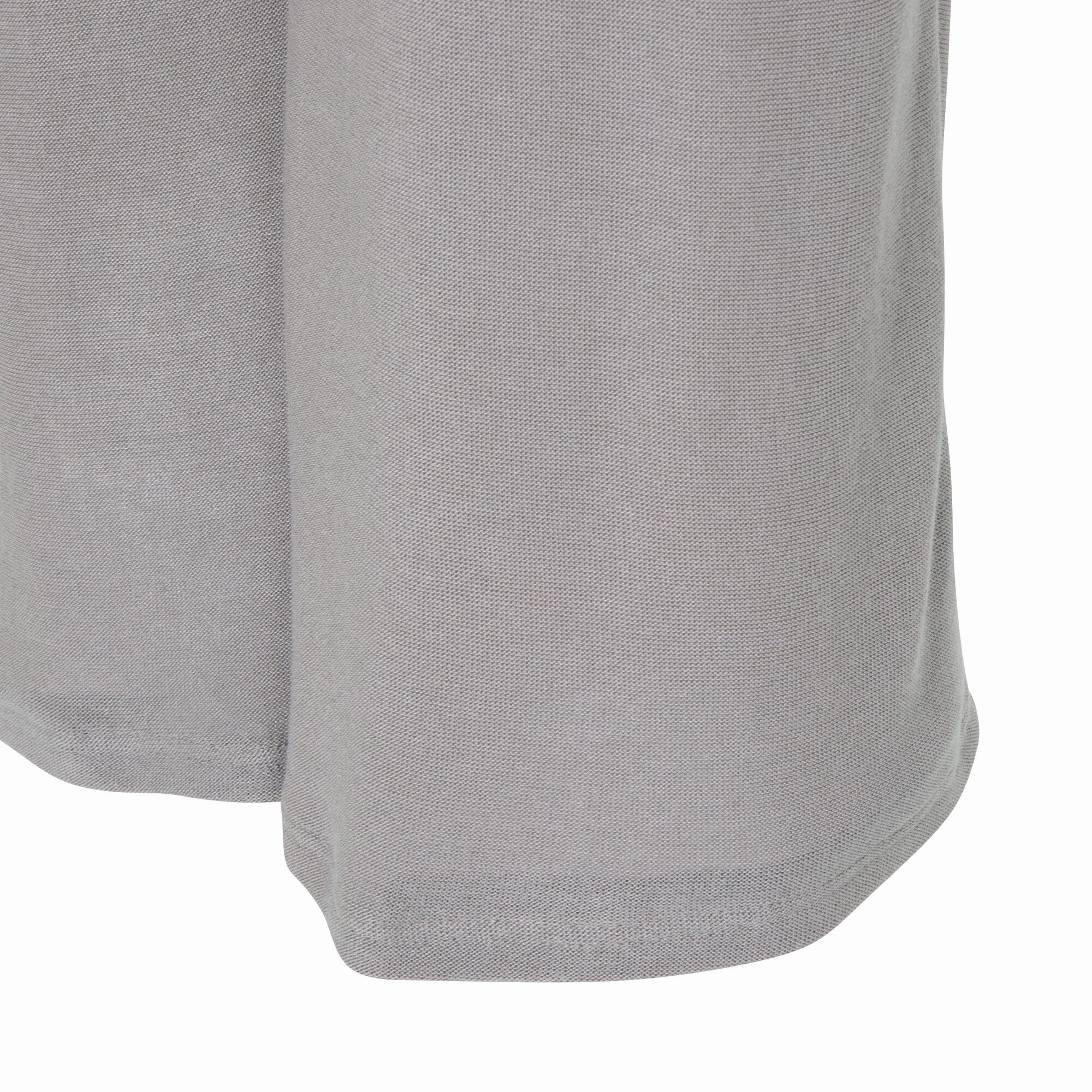 Ruffle Collar Knit Pajama Gray