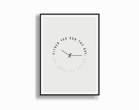 Run The Day 1modern abstract painting decor