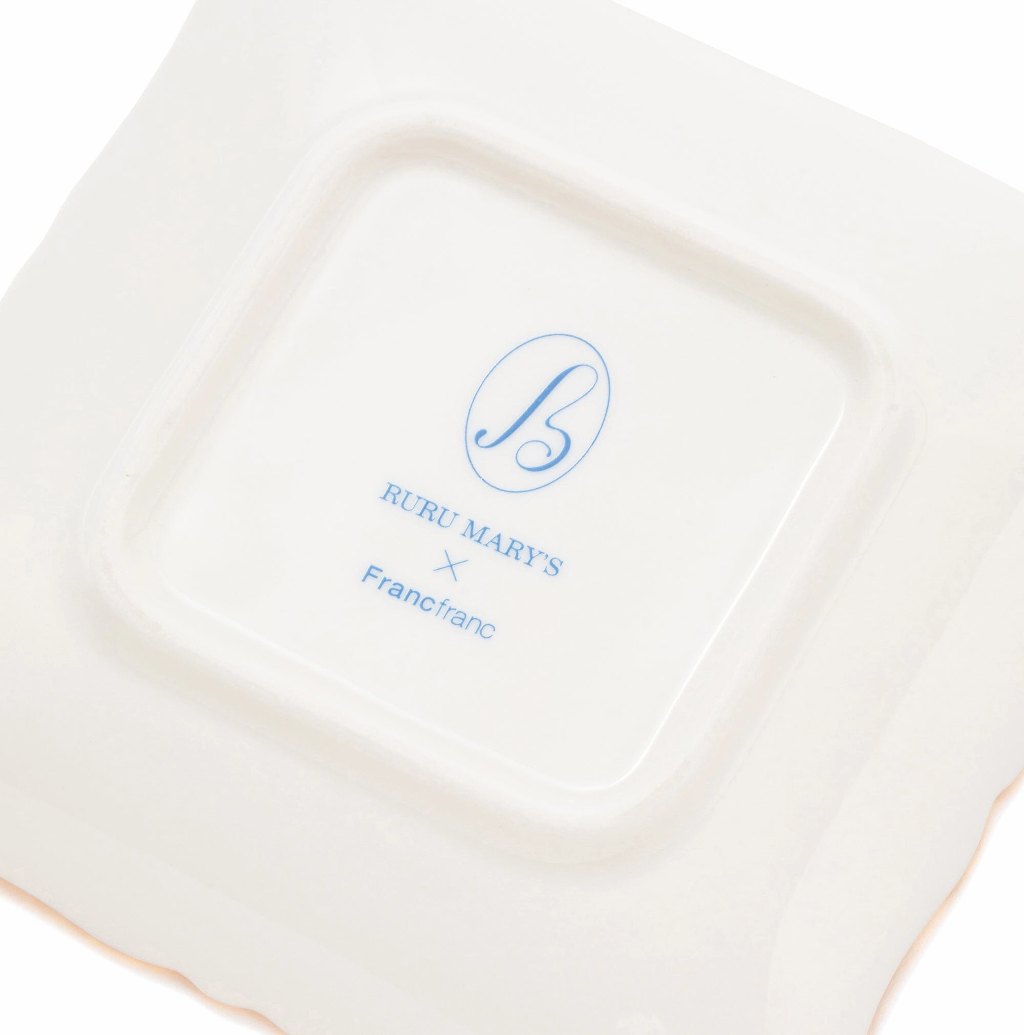RURU MARY'S Square Plate Swan