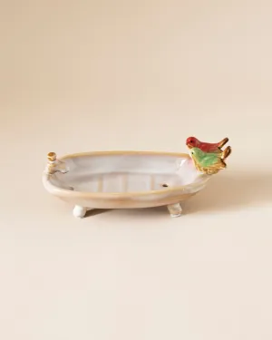 Rustic Bird Bathtub Soap Dispenserbathroom decor,boho bathroom decor,minimalist bathroom decor