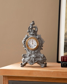 Rustic Grey Victorian Table Top Clockhome decor ,wall decor 