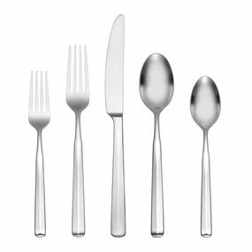 Ryder Satin 20 Piece Flatware Seteco-friendly bamboo fiber tableware set 