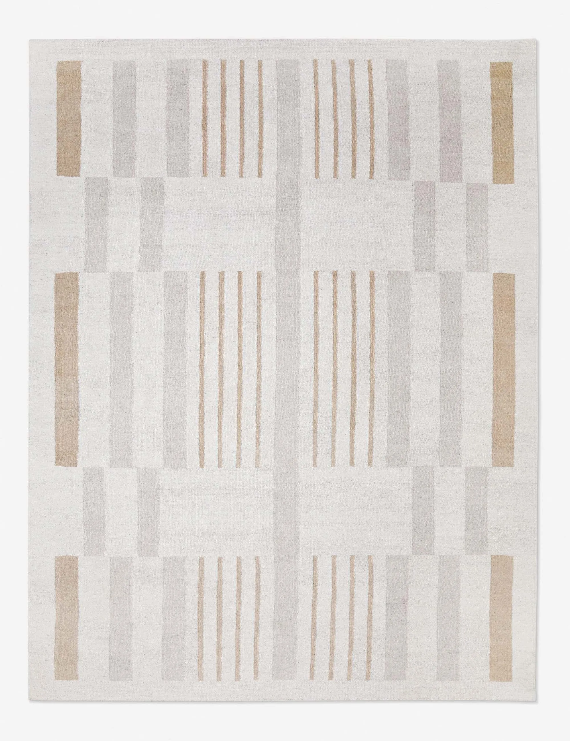 Safi Flatweave Rugmodern color block patchwork rug