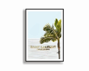 Saint Laurent Palmmodern abstract painting decor