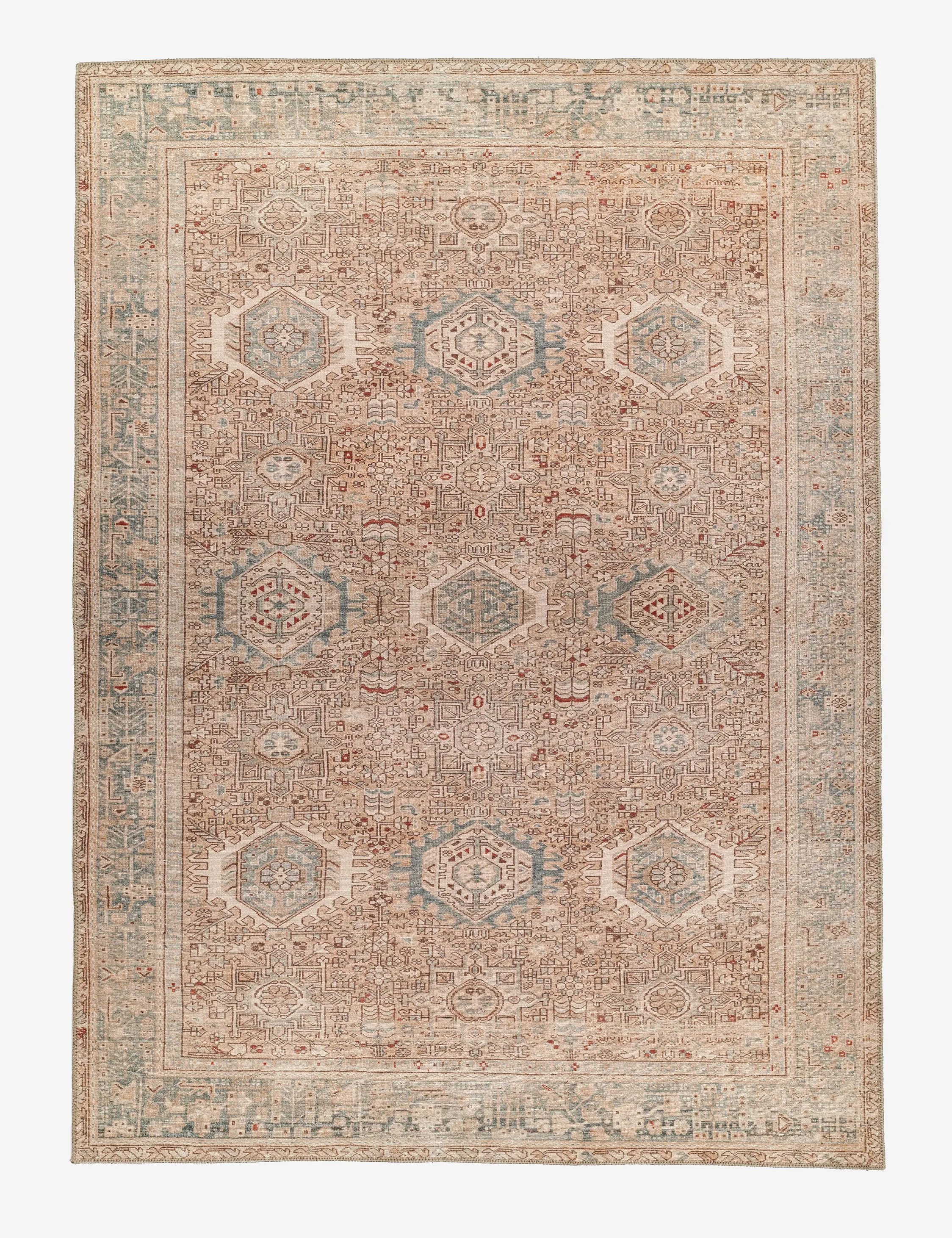 Salif Rugmodern color block patchwork rug