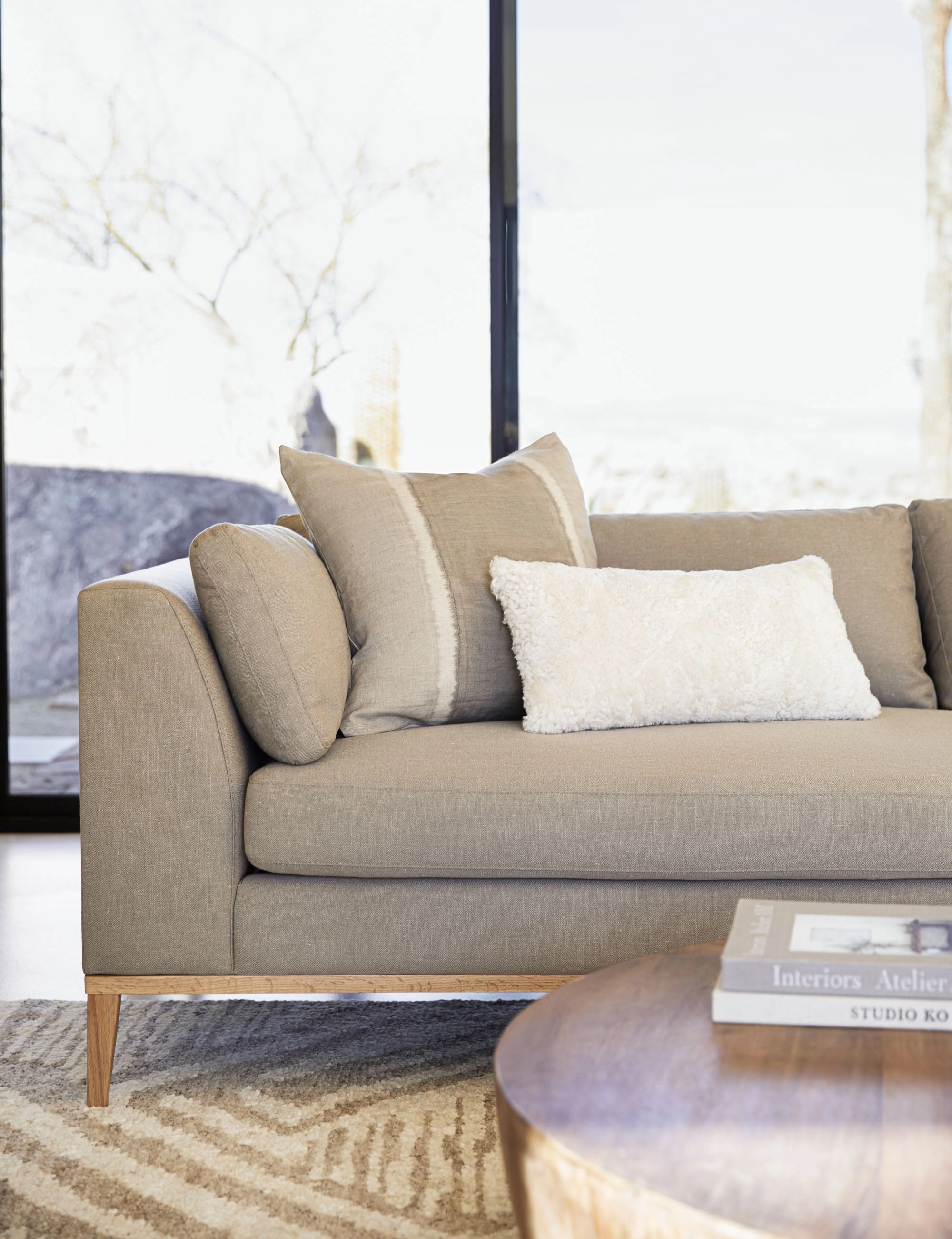 Samaire Shearling Lumbar Pillow