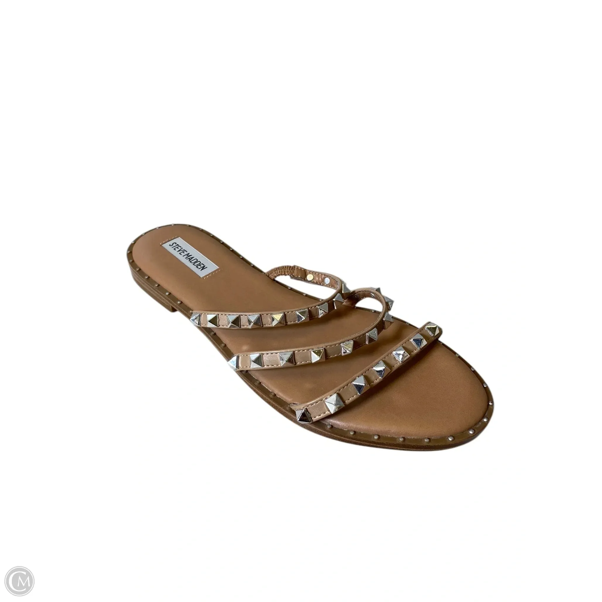Sandals Flats By Steve Madden In Beige, Size: 10