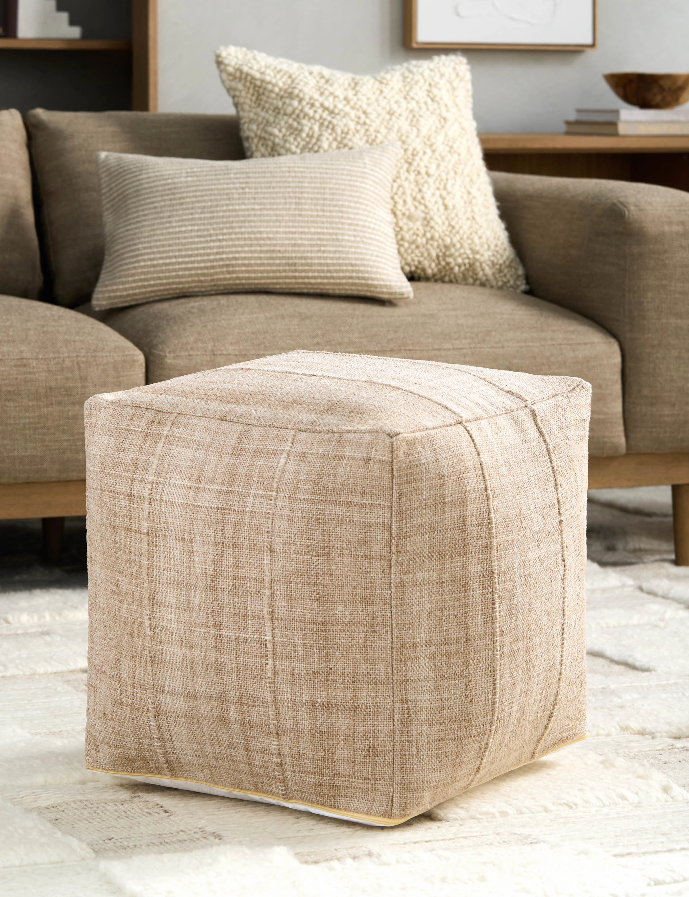 Sanji Indoor / Outdoor Square Pouf