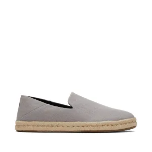 Santiago Loafer Drizzle Grey Recycled Cotton Canvas