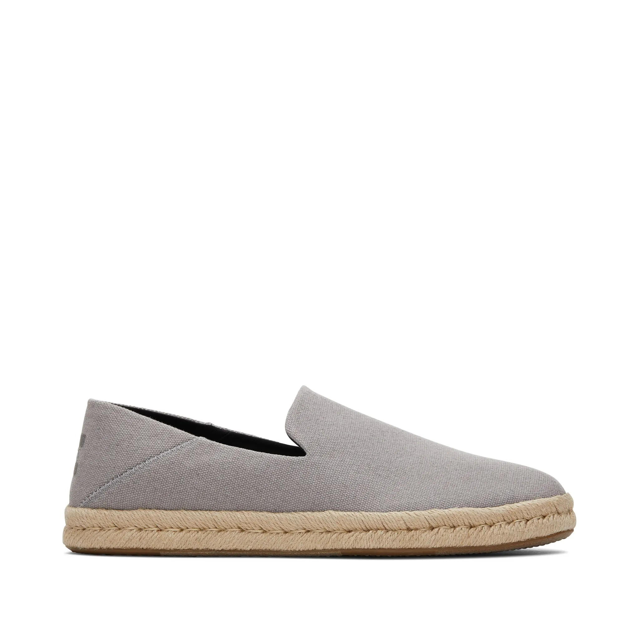 Santiago Loafer Drizzle Grey Recycled Cotton Canvas