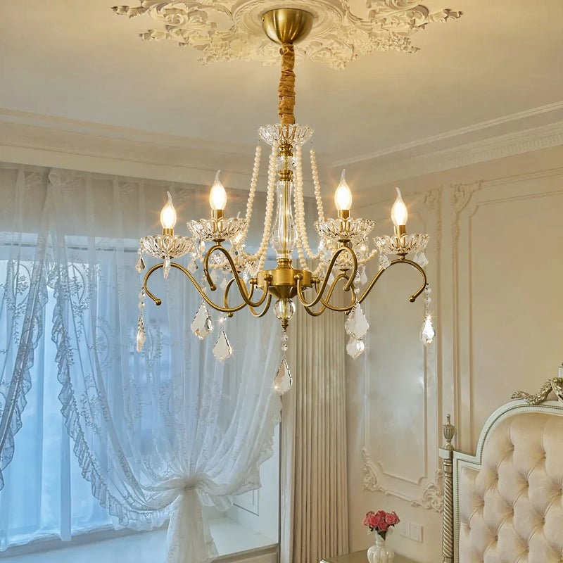 Sapphire Crystal Chandelier