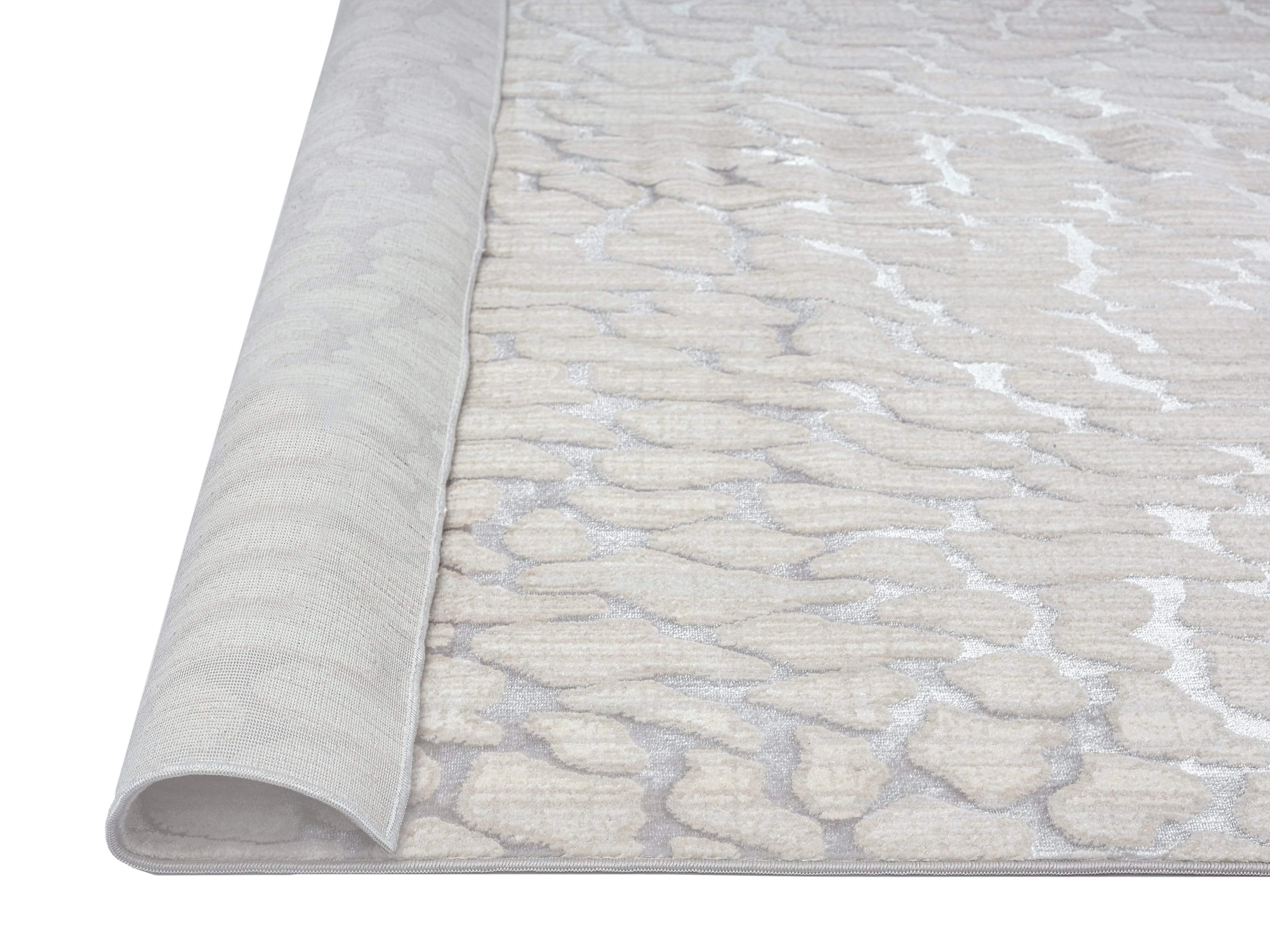 Sasha Ivory Cream And Grey Abstract Transitional Rug *NO RETURNS UNLESS FAULTY