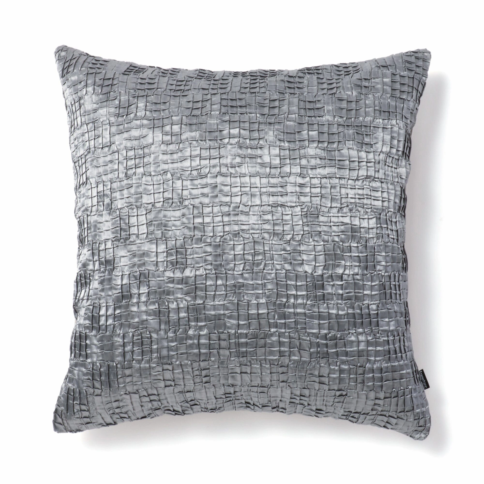 Satin Crinkle Cushion Cover 450 x 450  Greybedding sets ,throw blankets 