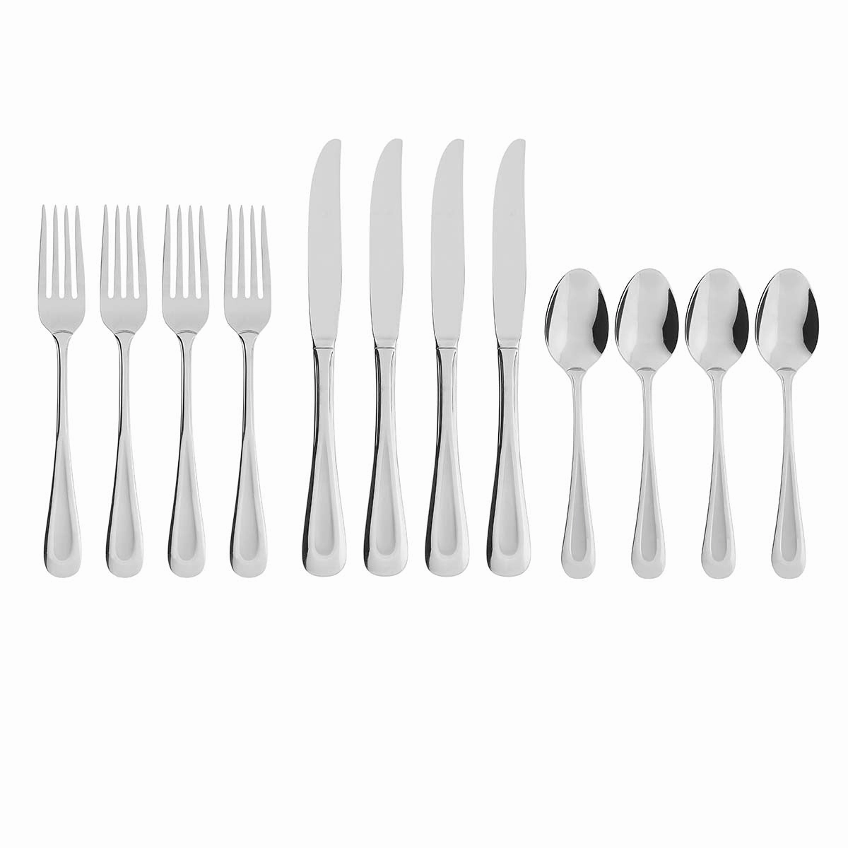 Satin Sand Dune 12 Piece Flatware Set
