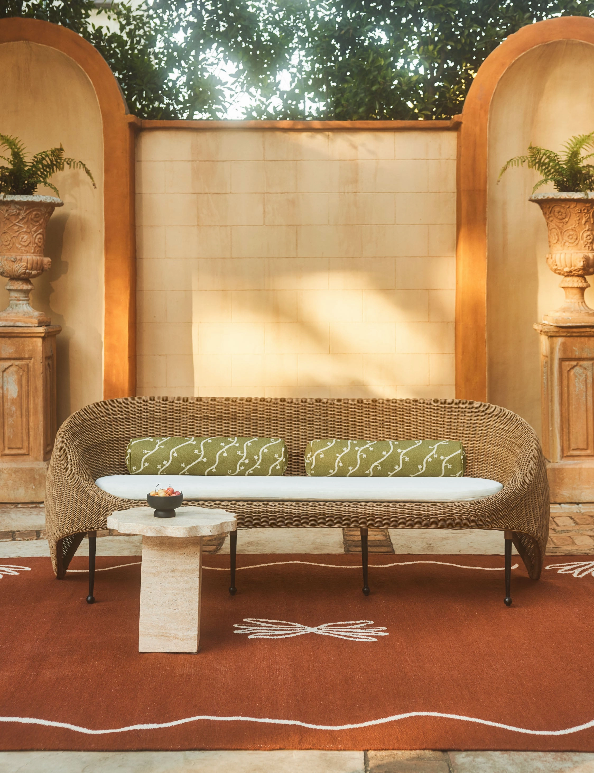 Satu Indoor / Outdoor Pillow by Sarah Sherman Samuel