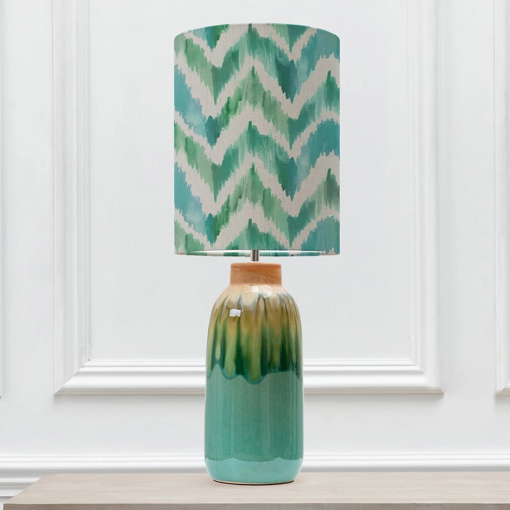 Savannah Anna & Arauca Complete Table Lamp Aqua/Isla