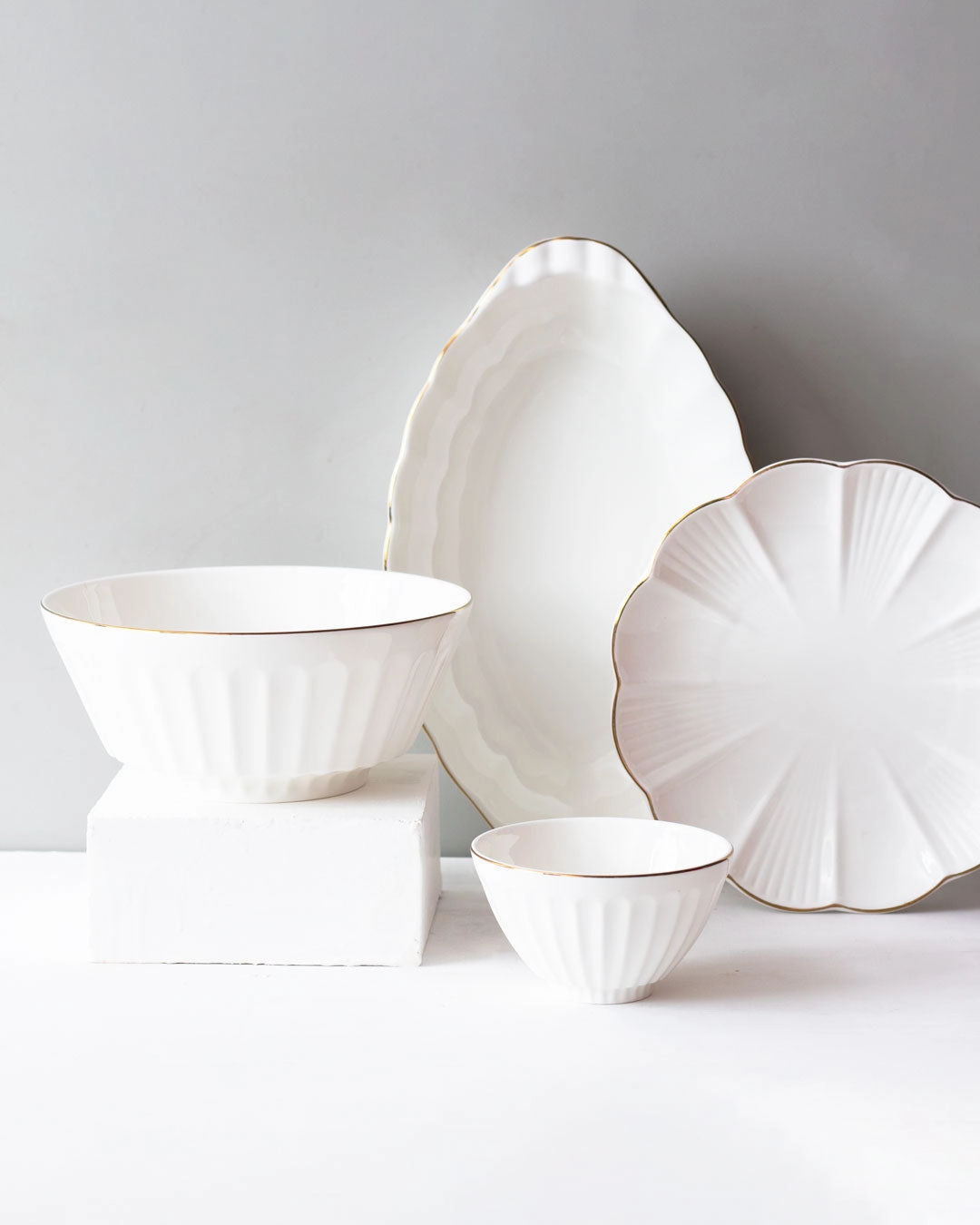 Scallops Symphony Serving Bowl