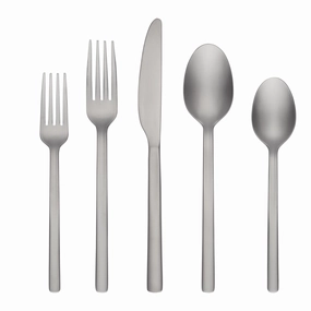 Scout Sand 20 Piece Flatware Seteco-friendly bamboo fiber tableware set 